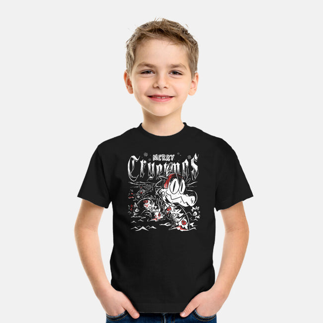 Merry Cryptmas Nessie-Youth-Basic-Tee-estudiofitas