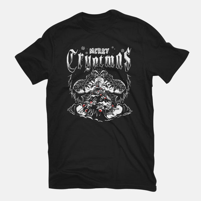 Merry Cryptmas Bigfoot-Mens-Basic-Tee-estudiofitas