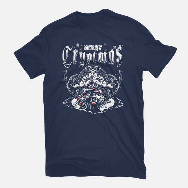 Merry Cryptmas Bigfoot-Youth-Basic-Tee-estudiofitas