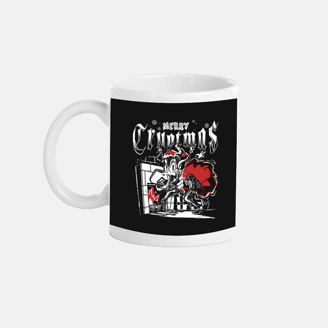 Merry Cryptmas Krampus-None-Mug-Drinkware-estudiofitas