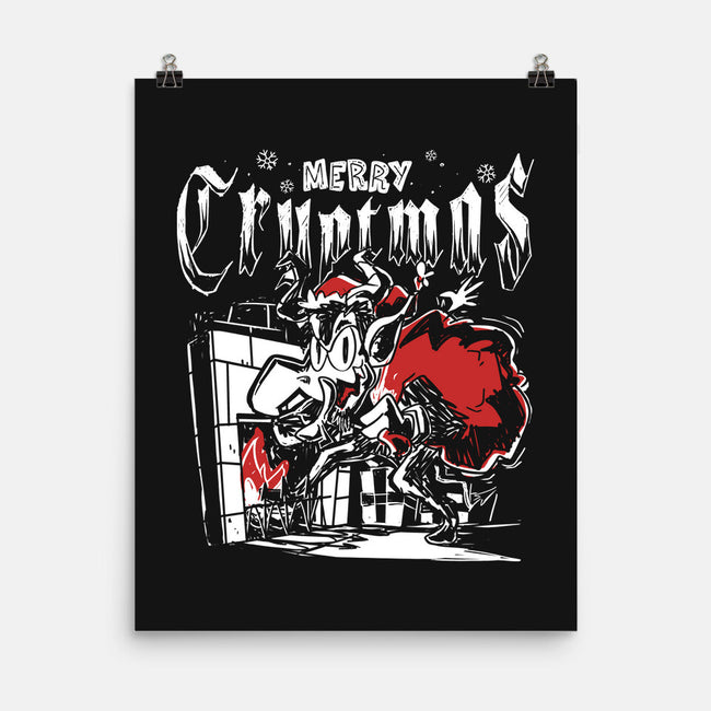 Merry Cryptmas Krampus-None-Matte-Poster-estudiofitas