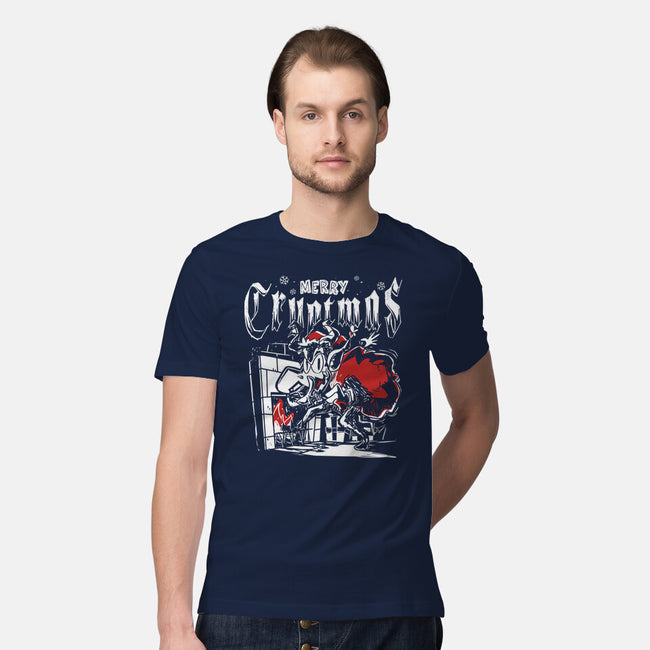 Merry Cryptmas Krampus-Mens-Premium-Tee-estudiofitas