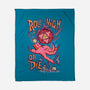 Roll High Or Die Evil-None-Fleece-Blanket-marsdkart