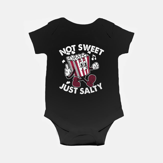 Not Sweet Just Salty-Baby-Basic-Onesie-Nemons