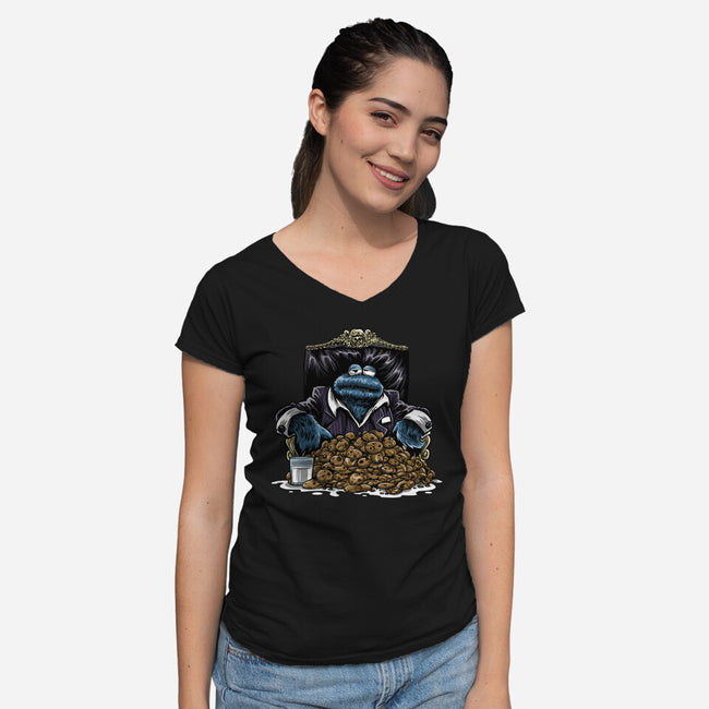 Blueface-Womens-V-Neck-Tee-zascanauta