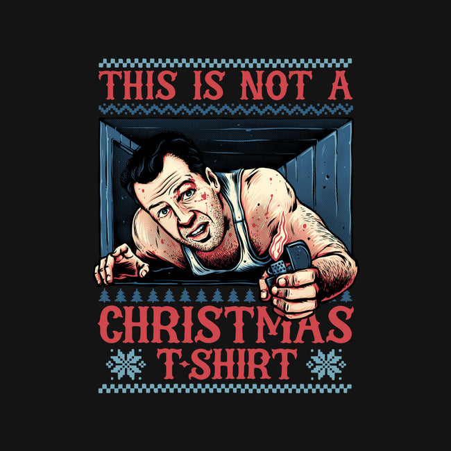 Not A Christmas Tshirt-Unisex-Baseball-Tee-glitchygorilla