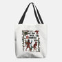 Krampus Medieval Style-None-Basic Tote-Bag-Nemons