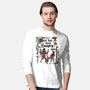 Krampus Medieval Style-Mens-Long Sleeved-Tee-Nemons