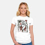 Krampus Medieval Style-Womens-Fitted-Tee-Nemons