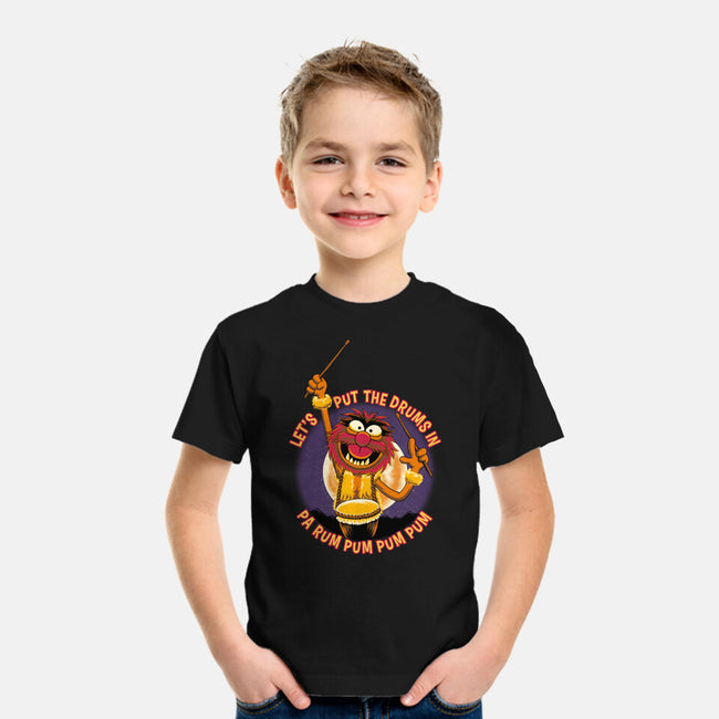 Animal Drummer Boy-Youth-Basic-Tee-rmatix