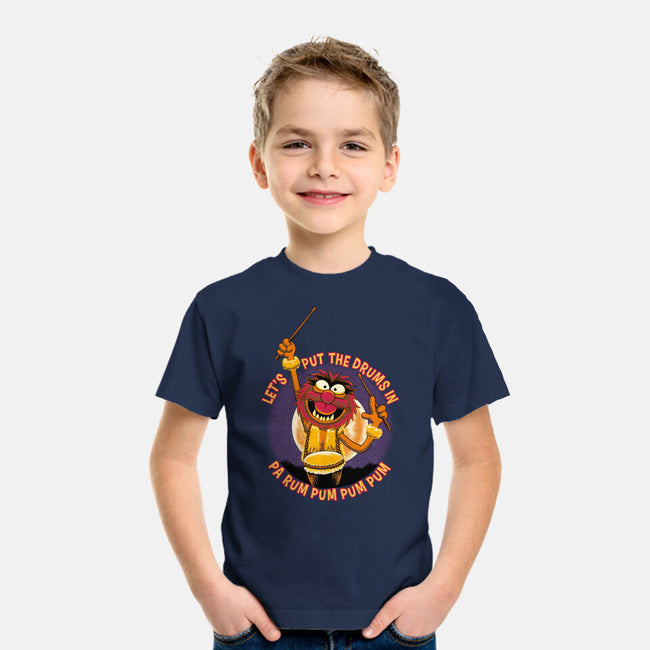 Animal Drummer Boy-Youth-Basic-Tee-rmatix