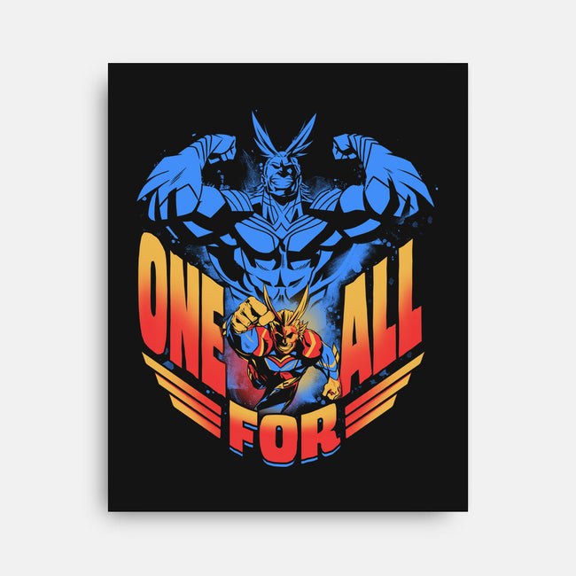 All Might-None-Stretched-Canvas-yumie