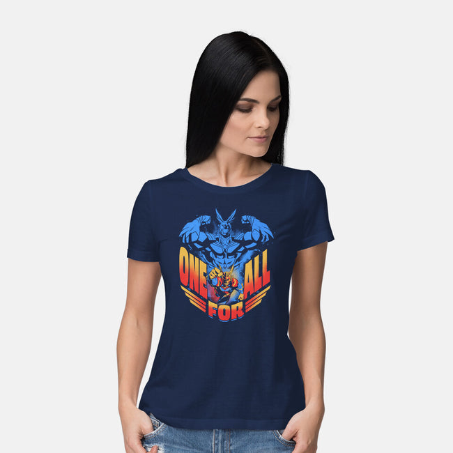 All Might-Womens-Basic-Tee-yumie