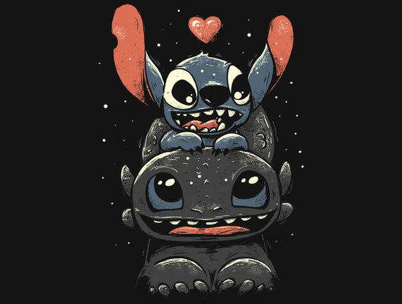 Stitch And Toothless