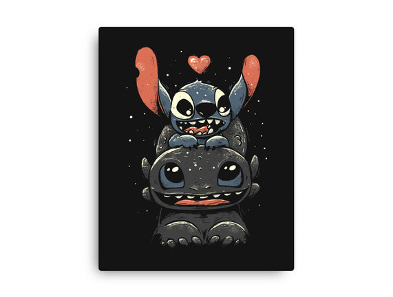 Stitch And Toothless