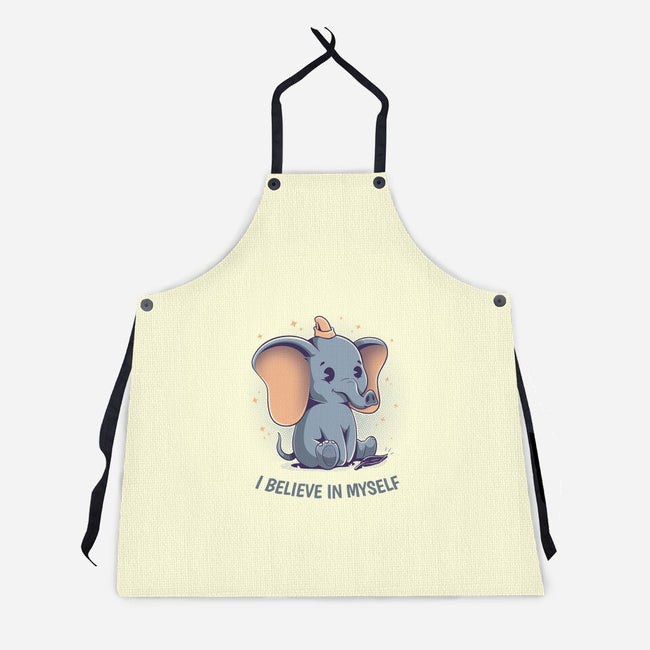 I Believe In Myself-Unisex-Kitchen-Apron-yumie