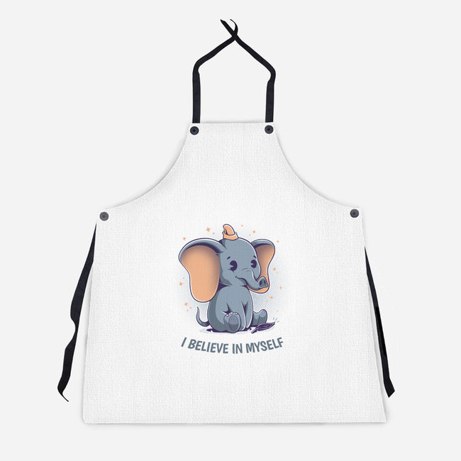 I Believe In Myself-Unisex-Kitchen-Apron-yumie