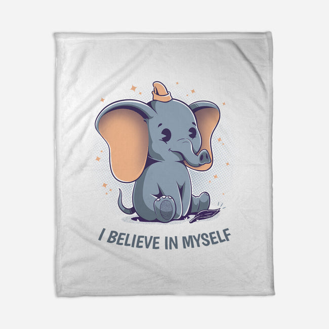 I Believe In Myself-None-Fleece-Blanket-yumie