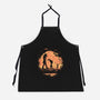 Friends In The Jungle-Unisex-Kitchen-Apron-yumie