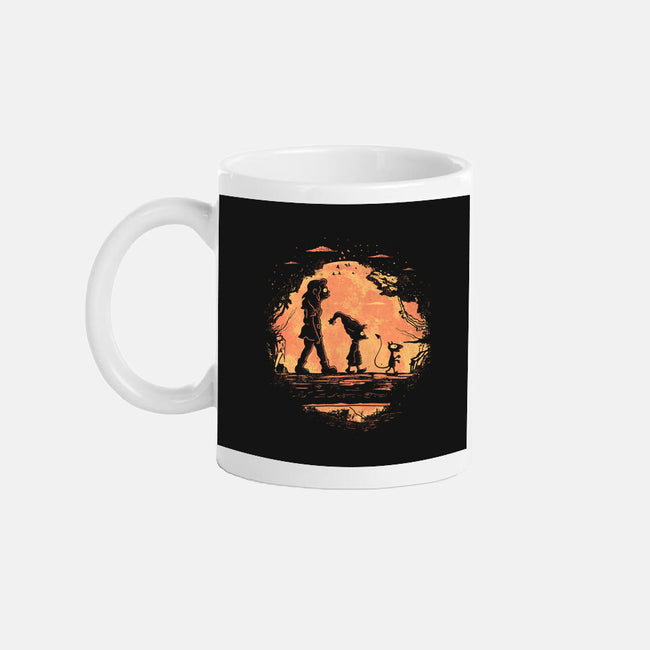 Friends In The Jungle-None-Mug-Drinkware-yumie