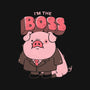 Pig Boss-Womens-Fitted-Tee-yumie