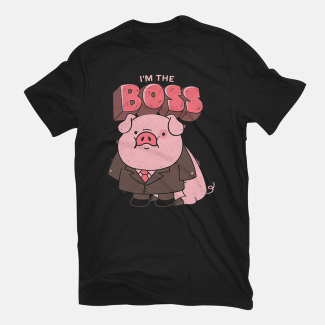 Pig Boss-Mens-Premium-Tee-yumie