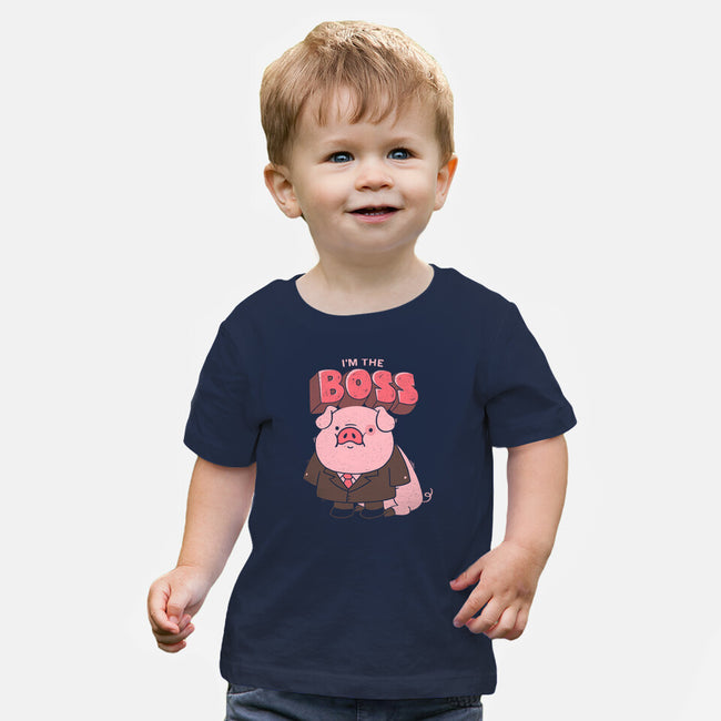 Pig Boss-Baby-Basic-Tee-yumie