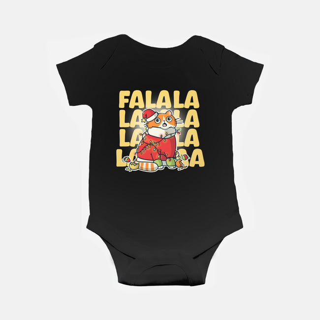 Meowy Falala Christmas-Baby-Basic-Onesie-Freecheese