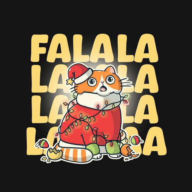 Meowy Falala Christmas-Mens-Heavyweight-Tee-Freecheese