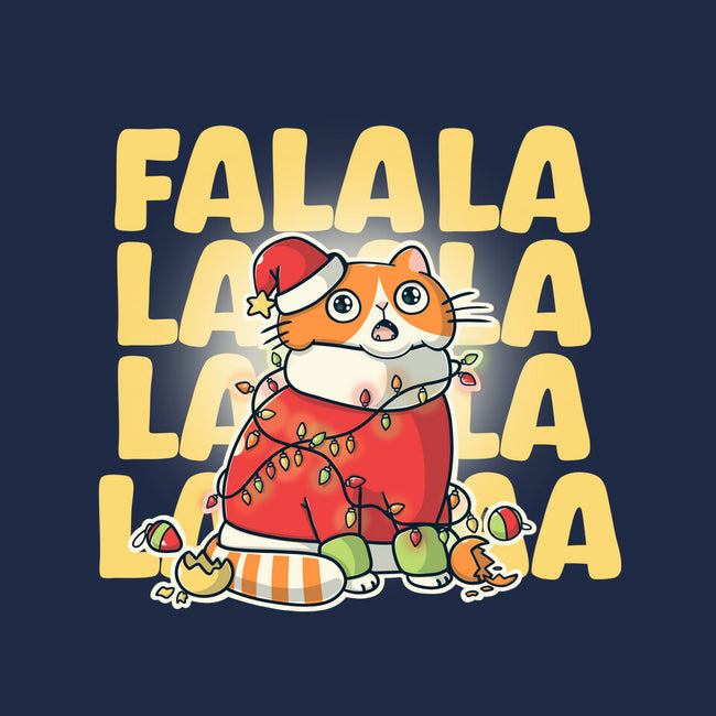 Meowy Falala Christmas-None-Stretched-Canvas-Freecheese