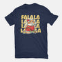 Meowy Falala Christmas-Unisex-Basic-Tee-Freecheese