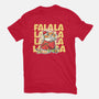 Meowy Falala Christmas-Youth-Basic-Tee-Freecheese