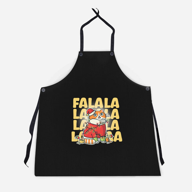 Meowy Falala Christmas-Unisex-Kitchen-Apron-Freecheese