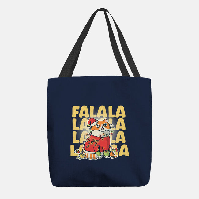 Meowy Falala Christmas-None-Basic Tote-Bag-Freecheese