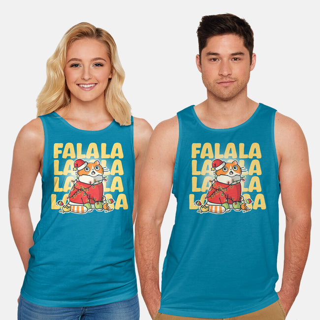 Meowy Falala Christmas-Unisex-Basic-Tank-Freecheese