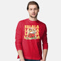 Meowy Falala Christmas-Mens-Long Sleeved-Tee-Freecheese