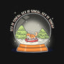 Let It Snowglobe-Mens-Heavyweight-Tee-Freecheese