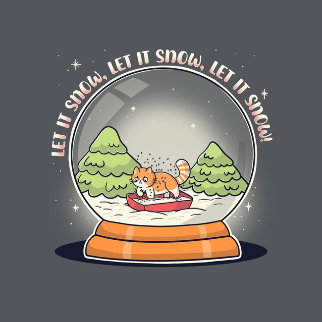 Let It Snowglobe-Mens-Long Sleeved-Tee-Freecheese