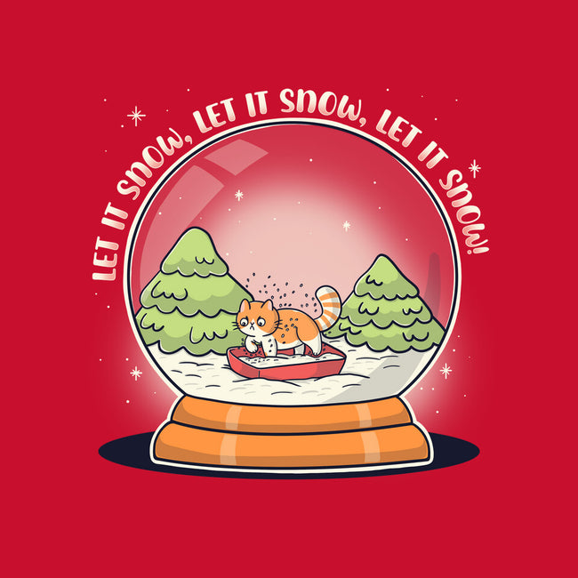 Let It Snowglobe-Mens-Heavyweight-Tee-Freecheese