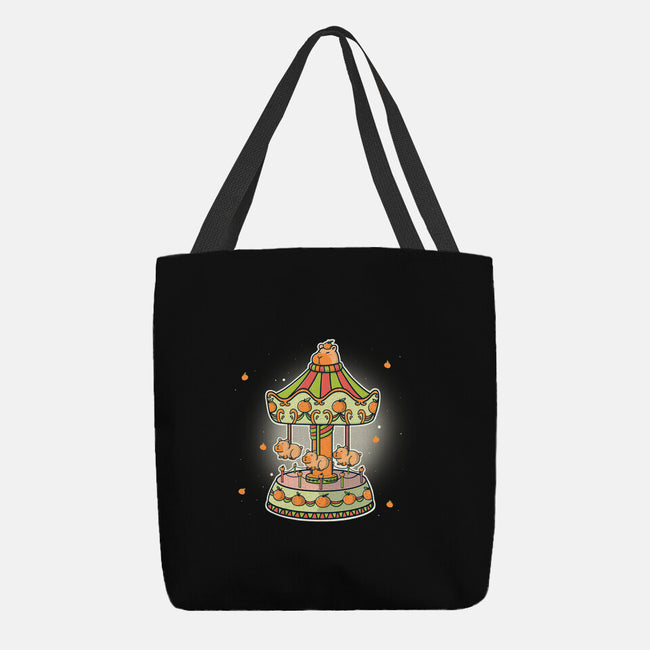 Capybara Park-None-Basic Tote-Bag-Freecheese