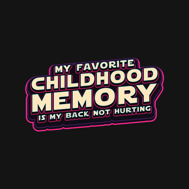 My Favorite Childhood Memory-Mens-Premium-Tee-Whimsical Thinker