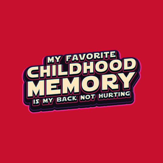 My Favorite Childhood Memory-Mens-Premium-Tee-Whimsical Thinker