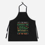 Blunderful Time-Unisex-Kitchen-Apron-glitchygorilla