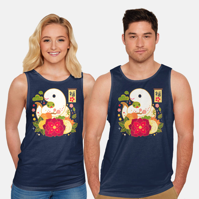 Year Of The Snake-Unisex-Basic-Tank-Vallina84