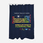 Periodic Table Of The Rpg-None-Polyester-Shower Curtain-Vallina84