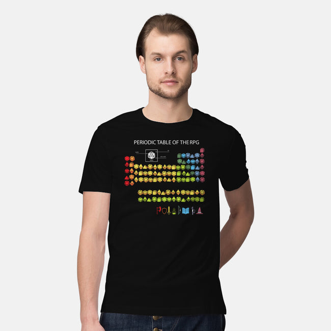 Periodic Table Of The Rpg-Mens-Premium-Tee-Vallina84