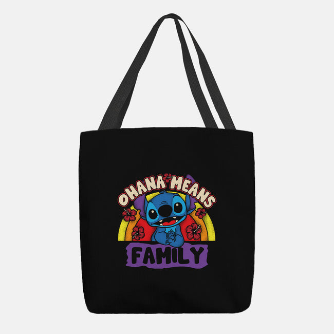 Ohana Means Family-None-Basic Tote-Bag-turborat14