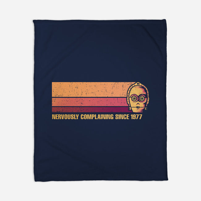 Nervously Complaining-None-Fleece-Blanket-kg07