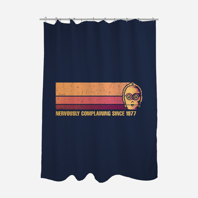 Nervously Complaining-None-Polyester-Shower Curtain-kg07