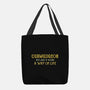 Curmudgeon-None-Basic Tote-Bag-kg07